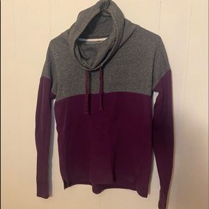 Cowl neck sweatshirt
